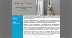 Desktop Screenshot of carlsbadcotons.com